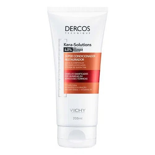 DERCOS SUPER CONDICIONADOR RESTAURADOR COM PRO KERATIN COMPLEX
